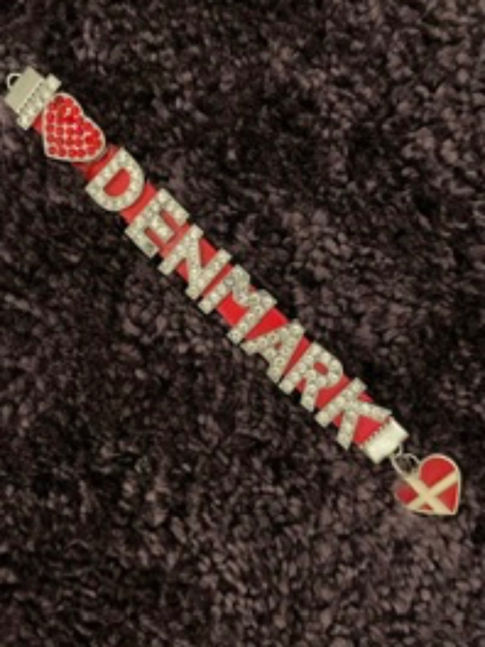 I ❤️ Denmark KeyChain/Purse Charm ✨ - Picture 2 of 5